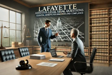 Lafayette Asbestos Legal Questions: Essential Insights For Managing Risks And Compliance